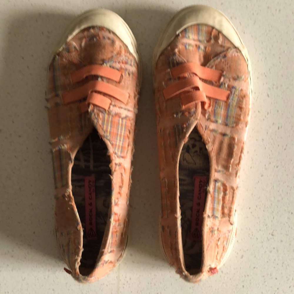 Rock & Candy Orange Sneakers